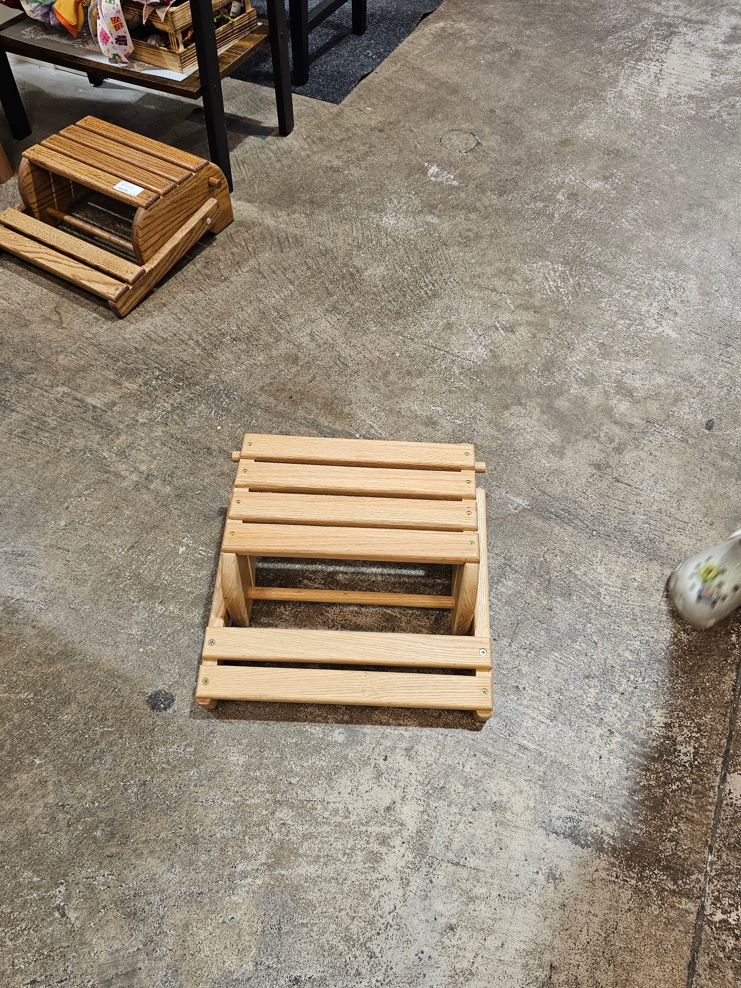 Oak Sit & Stand Stool – Light or Medium Finish